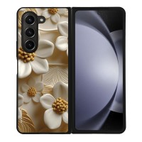 Θήκη Sonique 3D Flower Series για Samsung Galaxy Z Fold 5 Λευκό