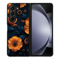 Θήκη Sonique 3D Flower Series για Samsung Galaxy Z Fold 5 Πορτοκαλί 01