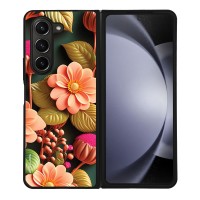 Θήκη Sonique 3D Flower Series για Samsung Galaxy Z Fold 5 Σομόν