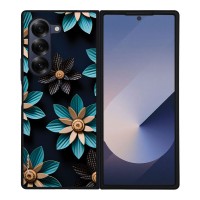 Θήκη Sonique 3D Flower Series για Samsung Galaxy Z Fold 6 Γαλάζιο