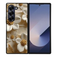Θήκη Sonique 3D Flower Series για Samsung Galaxy Z Fold 6 Λευκό