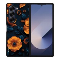 Θήκη Sonique 3D Flower Series για Samsung Galaxy Z Fold 6 Πορτοκαλί 01