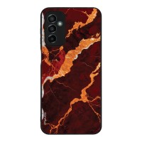 Θήκη Sonique Marble Series για Samsung Galaxy M23 5G Κόκκινο