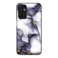 Θήκη Sonique Marble Series για Samsung Galaxy M23 5G Μωβ Γκρι
