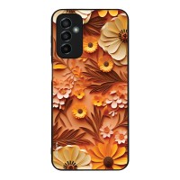 Θήκη Sonique 3D Flower Series για Samsung Galaxy M23 5G Πορτοκαλί