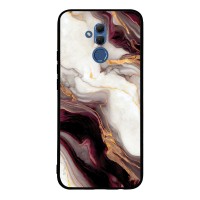 Θήκη Sonique Marble Series για Huawei Mate 20 Lite Μπορντώ