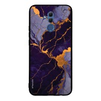 Θήκη Sonique Marble Series για Huawei Mate 20 Lite Μωβ