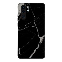 Θήκη Sonique Marble Series για Huawei P30 Pro Μαύρο