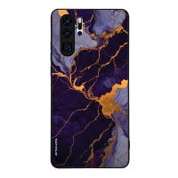 Θήκη Sonique Marble Series για Huawei P30 Pro Μωβ