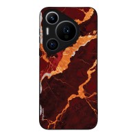 Θήκη Sonique Marble Series για Huawei Pura 70 Pro Κόκκινο