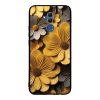 Θήκη Sonique 3D Flower Series για Huawei Mate 20 Lite Κίτρινο