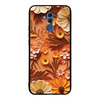 Θήκη Sonique 3D Flower Series για Huawei Mate 20 Lite Πορτοκαλί