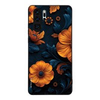 Θήκη Sonique 3D Flower Series για Huawei P30 Pro Πορτοκαλί 01