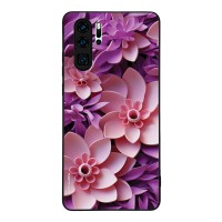 Θήκη Sonique 3D Flower Series για Huawei P30 Pro Ροζ