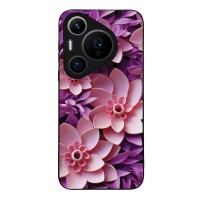Θήκη Sonique 3D Flower Series για Huawei Pura 70 Pro Ροζ