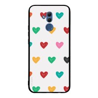 Θήκη Sonique Heart Series για Huawei Mate 20 Lite Λευκό 02