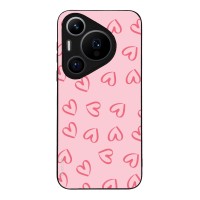 Θήκη Sonique Heart Series για Huawei Pura 70 Pro Ροζ