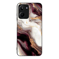 Θήκη Sonique Marble Series για Realme 10 4G Μπορντώ