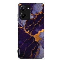 Θήκη Sonique Marble Series για Realme 10 4G Μωβ