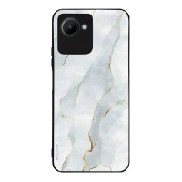 Θήκη Sonique Marble Series για Realme C30 Λευκό 01