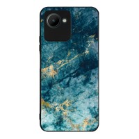 Θήκη Sonique Marble Series για Realme C30 Μπλε