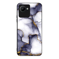 Θήκη Sonique Marble Series για Realme C30 Μωβ Γκρι