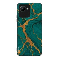 Θήκη Sonique Marble Series για Realme C30 Πράσινο