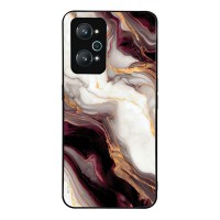 Θήκη Sonique Marble Series για Realme GT Neo 2 5G / Realme GT 2 5G / Realme GT Neo 3T 5G Μπορντώ