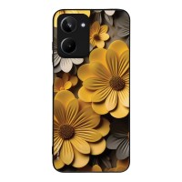 Θήκη Sonique 3D Flower Series για Realme 10 4G Κίτρινο