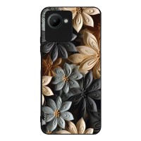 Θήκη Sonique 3D Flower Series για Realme C30 Γκρι