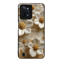 Θήκη Sonique 3D Flower Series για Realme C31 Λευκό