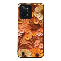 Θήκη Sonique 3D Flower Series για Realme C31 Πορτοκαλί