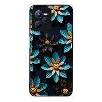 Θήκη Sonique 3D Flower Series για Realme C35 Γαλάζιο
