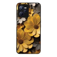 Θήκη Sonique 3D Flower Series για Realme C35 Κίτρινο