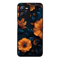 Θήκη Sonique 3D Flower Series για Realme C35 Πορτοκαλί 01