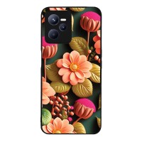 Θήκη Sonique 3D Flower Series για Realme C35 Σομόν