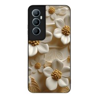 Θήκη Sonique 3D Flower Series για Realme C65 4G Λευκό