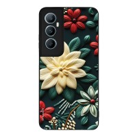 Θήκη Sonique 3D Flower Series για Realme C65 4G Πράσινο