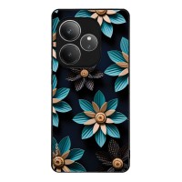 Θήκη Sonique 3D Flower Series για Realme GT 6 5G / Realme GT 6T 5G Γαλάζιο