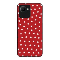 Θήκη Sonique Heart Series για Realme C30 Κόκκινο