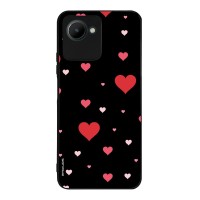 Θήκη Sonique Heart Series για Realme C30 Μαύρο
