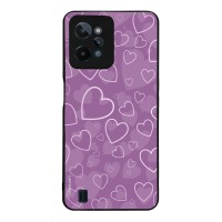 Θήκη Sonique Heart Series για Realme C31 Βιολετί