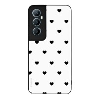 Θήκη Sonique Heart Series για Realme C65 4G Λευκό