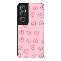 Θήκη Sonique Heart Series για Realme C65 4G Ροζ
