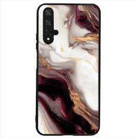 Θήκη Sonique Marble Series για Honor 20 / Nova 5T Μπορντώ
