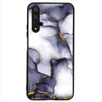 Θήκη Sonique Marble Series για Honor 20 / Nova 5T Μωβ Γκρι