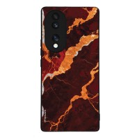 Θήκη Sonique Marble Series για Honor 70 5G Κόκκινο