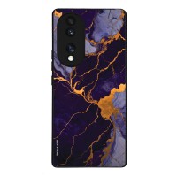 Θήκη Sonique Marble Series για Honor 70 5G Μωβ