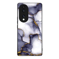 Θήκη Sonique Marble Series για Honor 70 5G Μωβ Γκρι