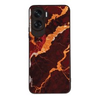 Θήκη Sonique Marble Series για Honor 90 Lite 5G Κόκκινο